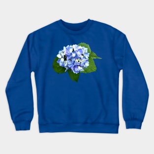 Hydrangeas - Blue and Purple Hydrangea Crewneck Sweatshirt